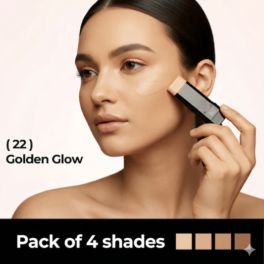 2 in 1 Korean Instant Foundation Stick with Brush (SPF50, 20 gm)