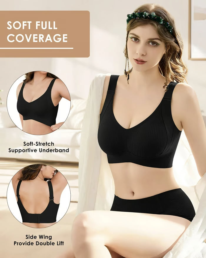 Comfortable Womens Multicolor Air Bra (Pack of 3)