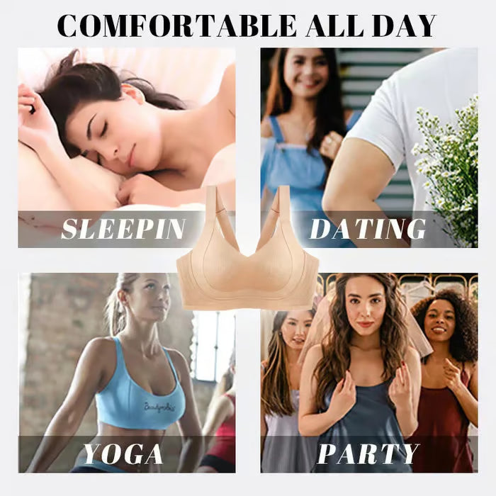 Comfortable Womens Multicolor Air Bra (Pack of 3)