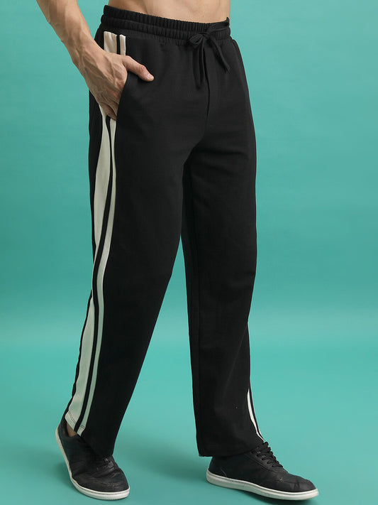 Men Relaxed Fit Track Pants