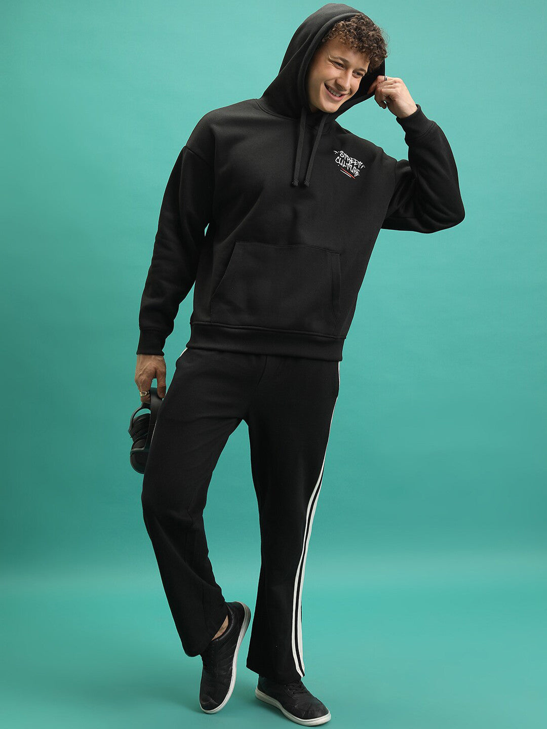 Men Relaxed Fit Track Pants