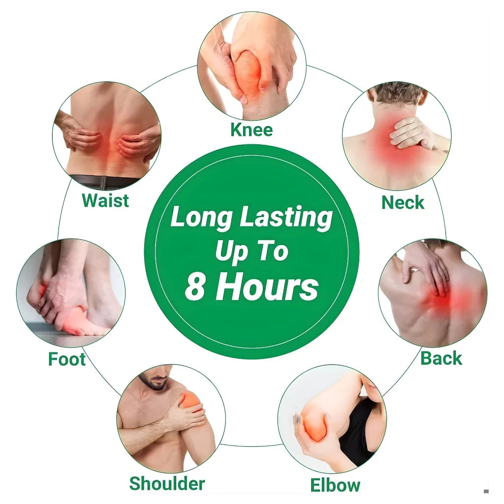 Herbal Knee Pain Relief Patches 🌿 | Fast-Acting Natural Joint & Muscle Pain Relief (Pack of 10/20/30)